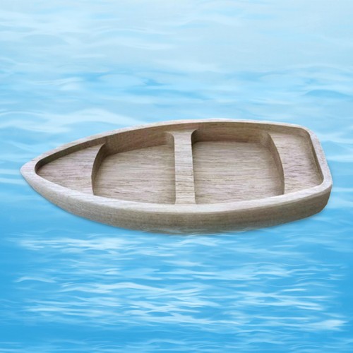 Canoa legno cinese - canoa, in