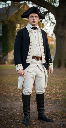 Cappotto costume uomo guerra