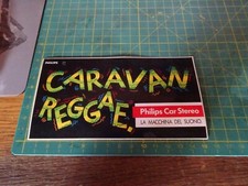 ADESIVO VINTAGE STICKER klebER PHILIPS CAR STEREO CARAVAN REGGAE 