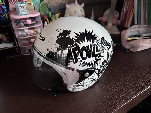 Casco bianco mds jet taglia - casco,