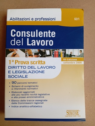 Consulente del lavoro - , 1ª