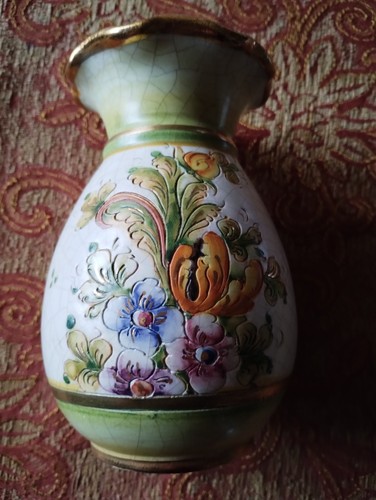 Vasetto ceramica deruta - vasetto,