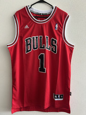 Canotta NBA Derrick Rose Chicago Bulls Taglia XL.