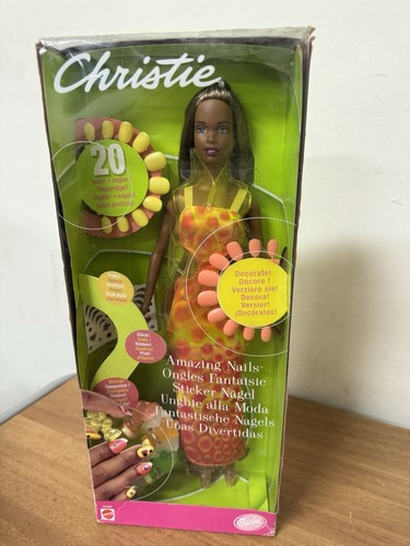 Barbie afro christie mattel - afro,