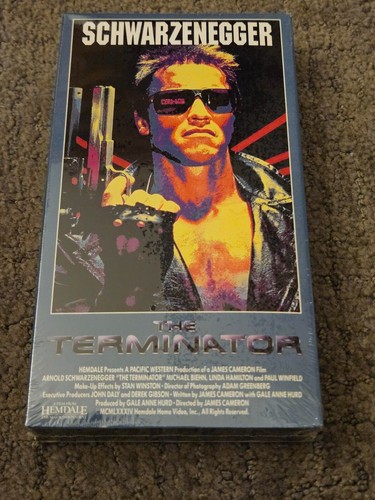 The terminator vhs - terminator,