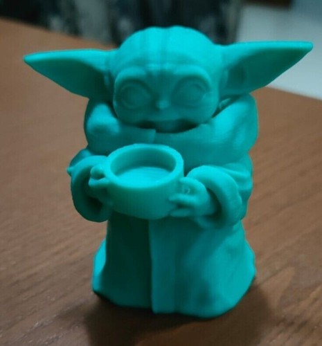 Personaggio baby yoda star - personaggio, di