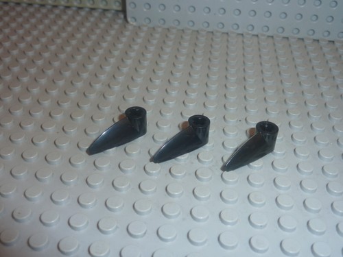 Lego black tooth - tooth, x346