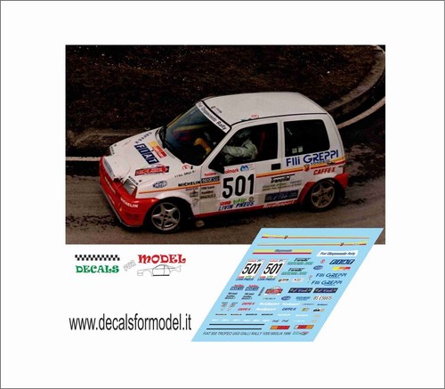 Decals fiat 500 trofeo - 500,