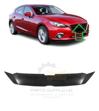NUOVO PER MAZDA 3 2013-2017 PARAURTI ANTERIORE CENTRALE RADIATORE GRIGLIA SUPERIORE PER VERNICIATURA