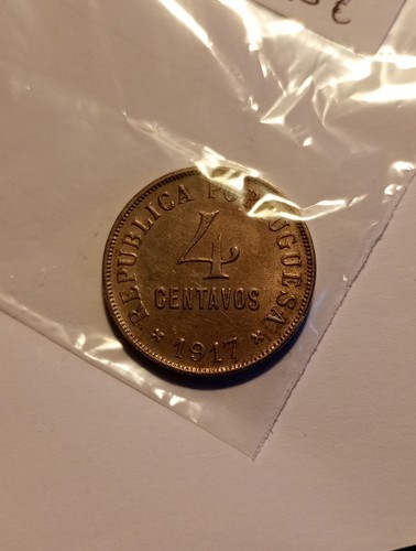 Moneta portogallo centavos - moneta,