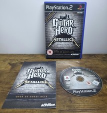 Gioco PS2 Guitar Hero Metallica PlayStation 2 completo di manuale ottime condizioni 