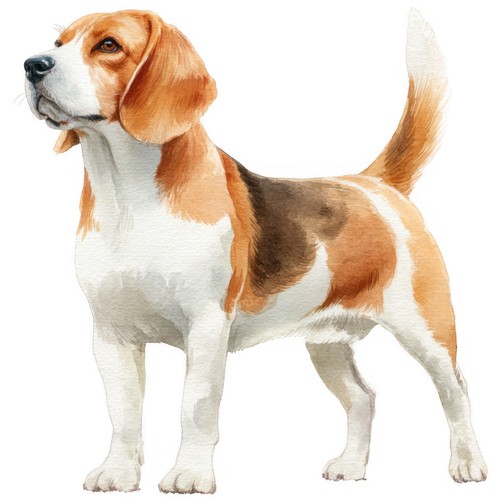 Adesivi beagle - adesivi, auto