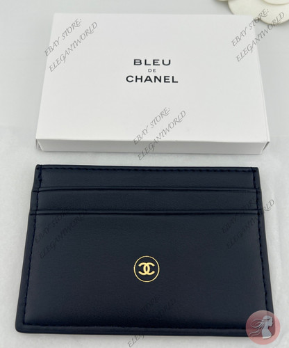 Chanel bleu portafoglio porta - bleu,