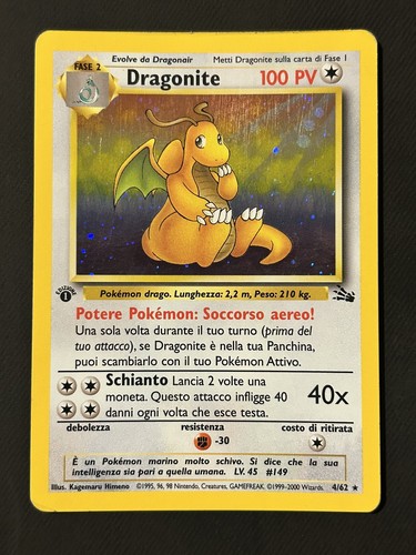 Pokemon 2000 dragonite 62 - dragonite, 4/62
