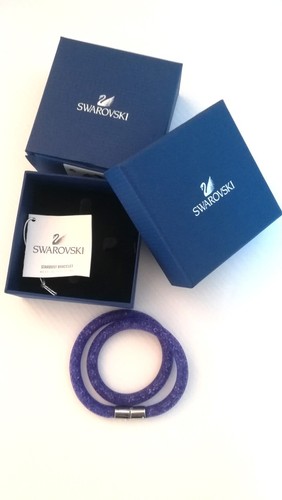 Collana swarovski viola - collana,