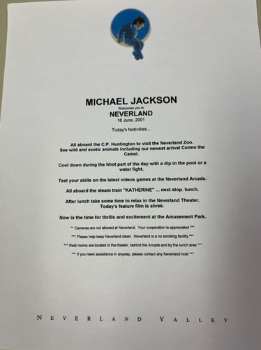 Michael jackson neverland tour - michael,