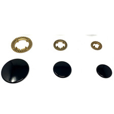 Smeg anelli + piattelli spartifiamma cucina gas piano cottura 3 fuochi