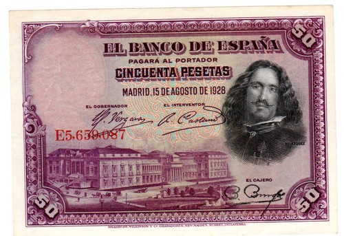 Espagne spain espana - billet, 50