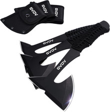 3 Pezzi Ascia Con Fodero in