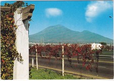 NAPOLI - VESUVIO VISTO DALL'AUTOSTRADA NAPOLI-POMPEI -91093-