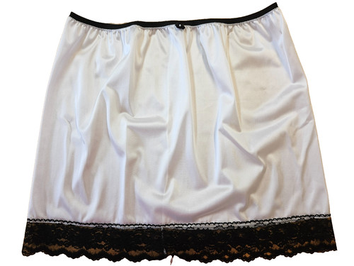 White nylon tricot - nylon, denier