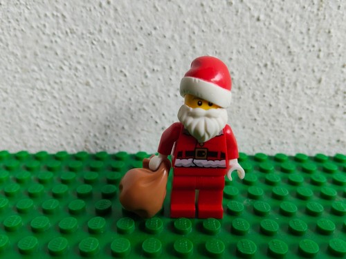 Lego minifigures santa claus - lego,