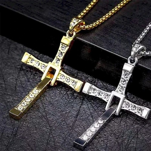 Collana croce domenico - collana,