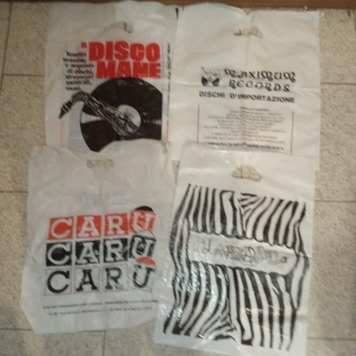 Borse shop negozi dischi - dischi, anni