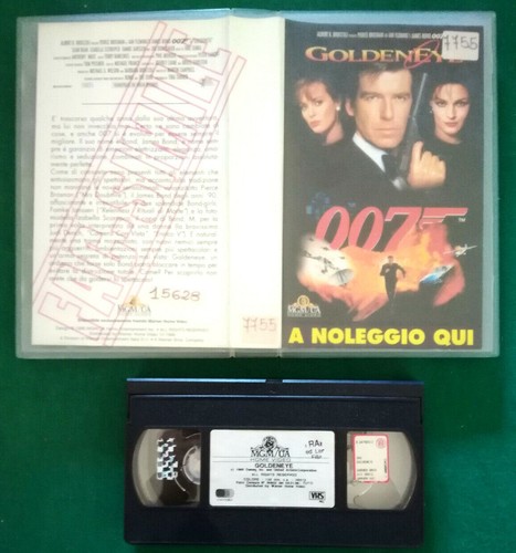 Vhs 007 goldeneye film - goldeneye,