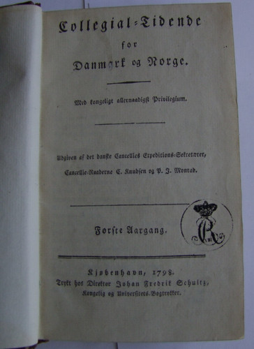 Collegial tidende for danmark - collegial,