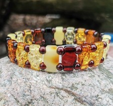 Elegante bracciale ambra da