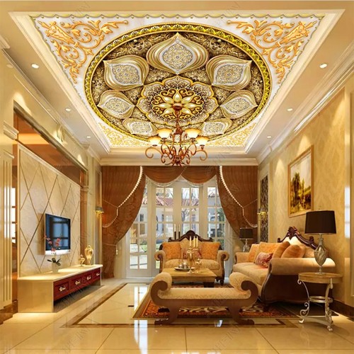 Quadro soffitto oro gioiello