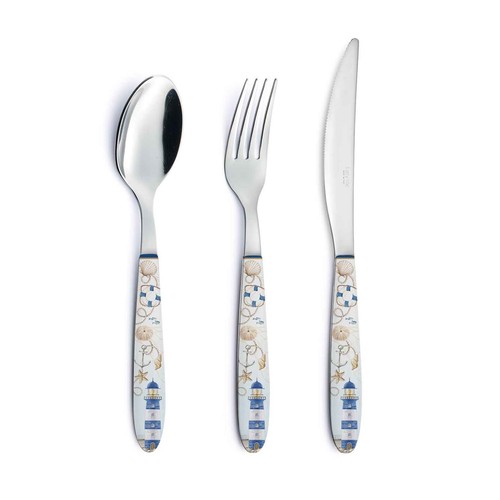 Pezzi set posate - pezzi, maritim