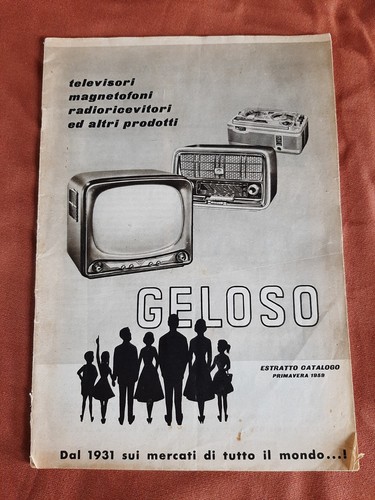 Geloso libretto primavera 1959 - geloso,