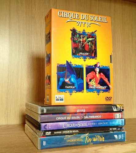 Dvd cirque soleil fire - cirque, du