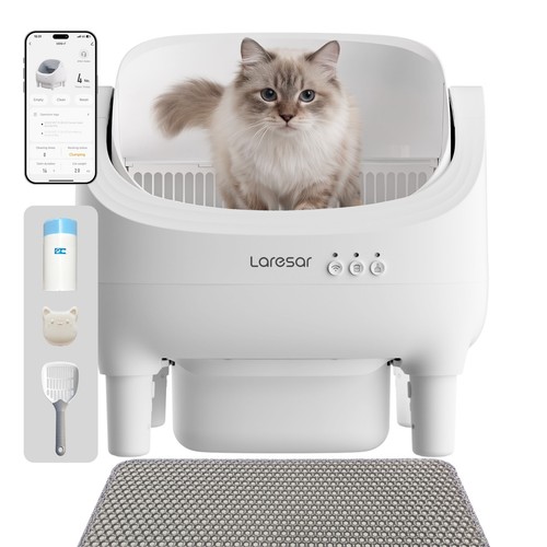 Lettiera elettrica autopulente - lettiera,