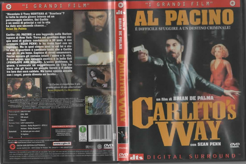 Dvd carlito way - carlito's,