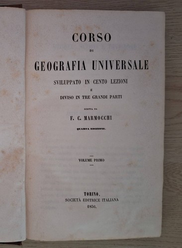 Corso geografia universale - di,