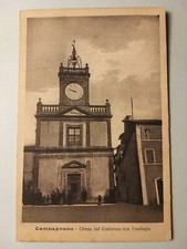 Campagnano (Roma). Chiesa del Confalone con l'orologio.