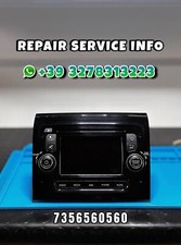 7356560560 RIPARAZIONE RADIO NAVIGATORE UCONNECT FIAT DUCATO CITROEN PEUGEOT