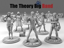 The Theory Big Band miniature set ideal for tabletop, board games, dioramas...