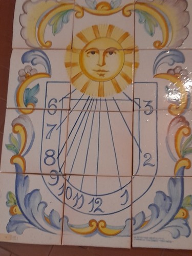 Meridiana orologio solare in - orologio,