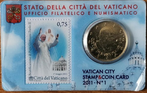 Stamp coin card 1 città - 1,