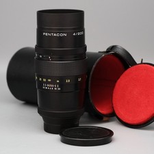 obiettivo PENTACON aka Meyer-Optik ORESTEGOR 200mm F/4.0 - attacco m42 quasi nuovo