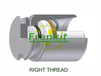 Pistone pinza freno assale - pistone,