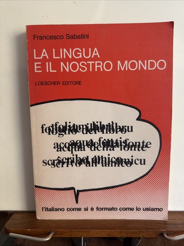Lingua nostro mondo - e,