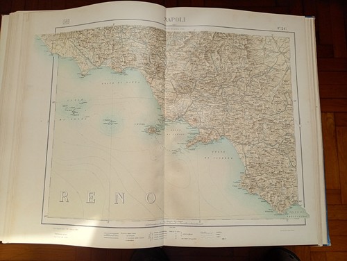 Carta geografica del - geografica, regno