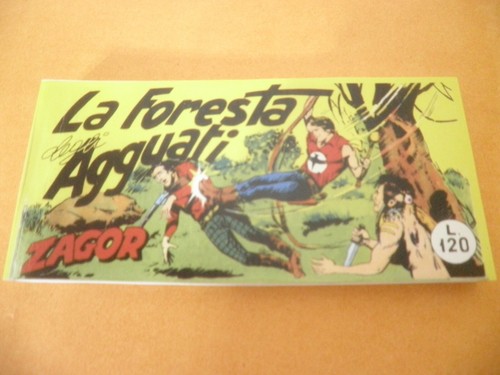 Zagor fumetto anastatica - zagor,