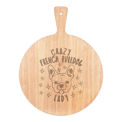 Pazzo bulldog francese - francese, donna