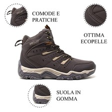 Scarpe Uomo Stivale Stivaletto